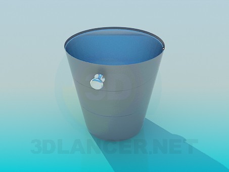 3d модель Ведерко для льда – превью 3d модель Ведерко для льда – превью