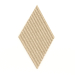 3d model 3D wall panel STRIPE (ivory) - preview