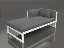 Modulares Sofa, Teil 2 links (Achatgrau)