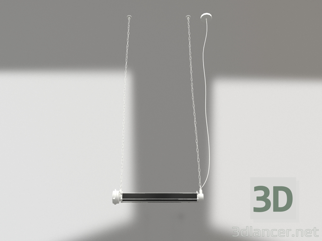 3 डी मॉडल पेंडेंट लैंप प्राइम एल (सफ़ेद) - पूर्वावलोकन