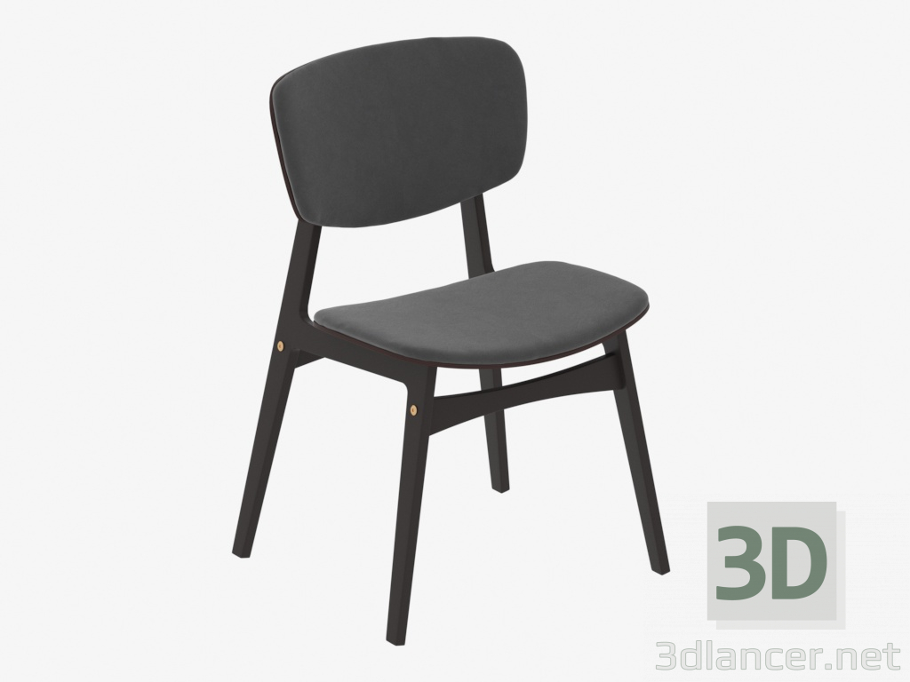 3d model Upholstered chair SID (IDA009132039) - preview