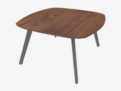 Coffee table (Walnut 60x60x36)
