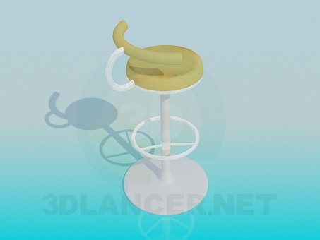 3d model Bar chair - preview 3d model Bar chair - preview