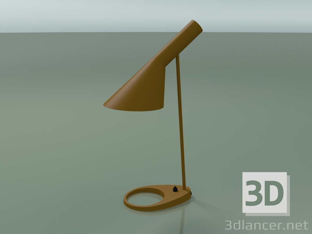 3d model Table lamp AJ TABLE (20W E27, YELLOW OCHRE) - preview