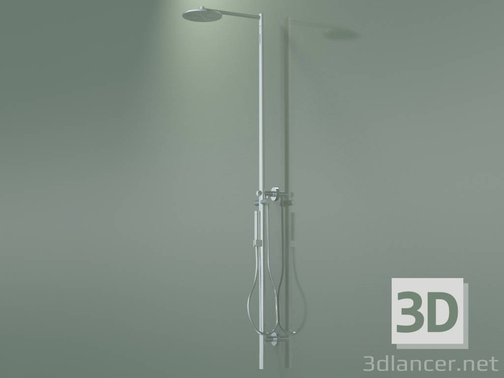 3D modeli Termostatlı duş sütunu (10912000) - önizleme