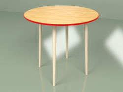 मिडिल टेबल स्पुतनिक 80 सेमी लिबास (लाल)