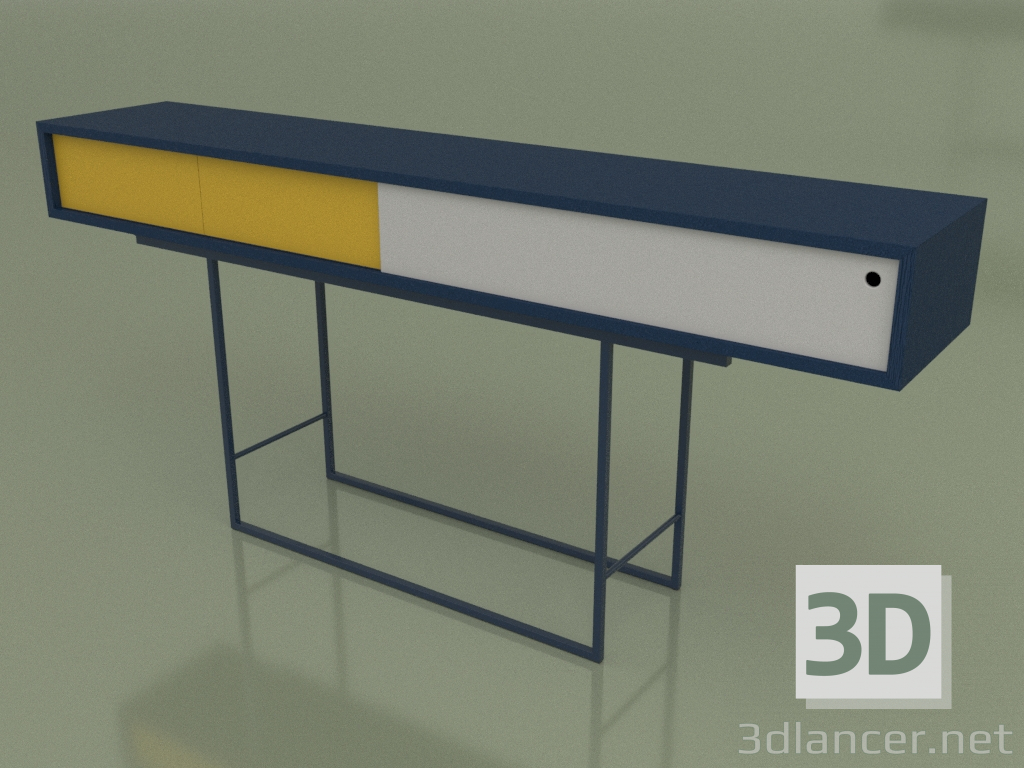 3d model Console LONG NEW (2) - preview