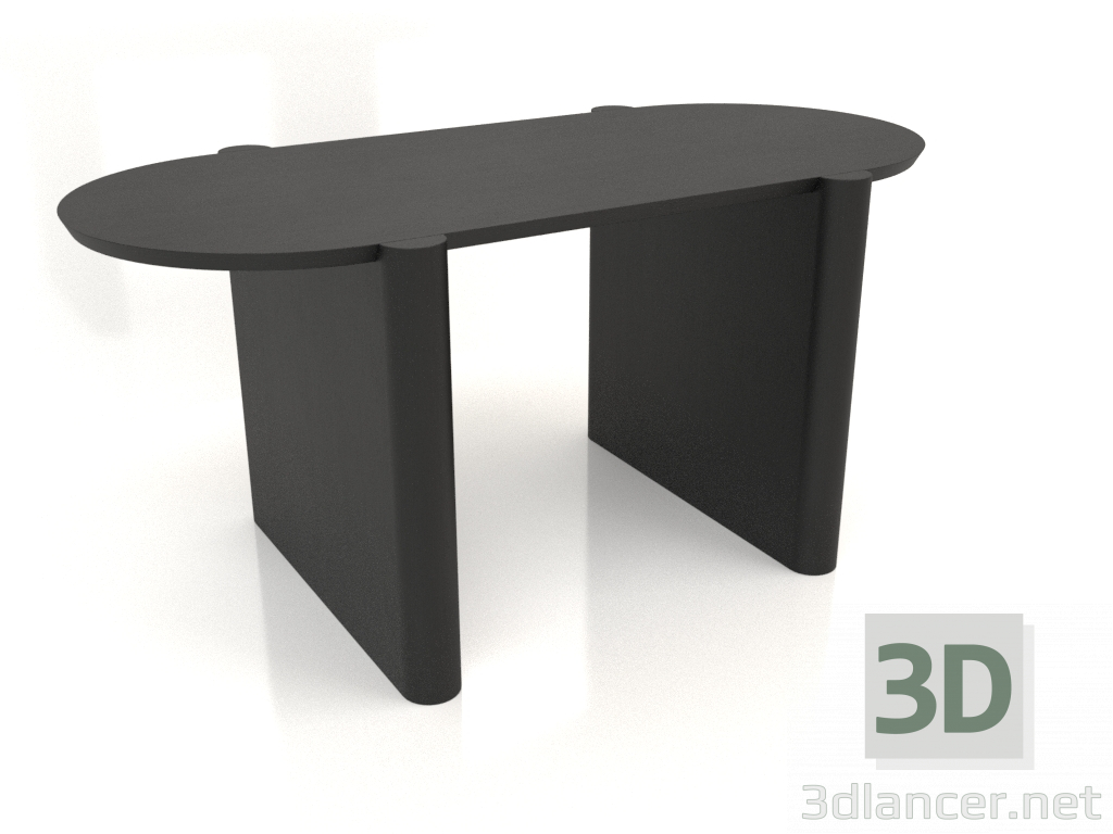 3d model Table DT 06 (1600x800x750, wood black) - preview