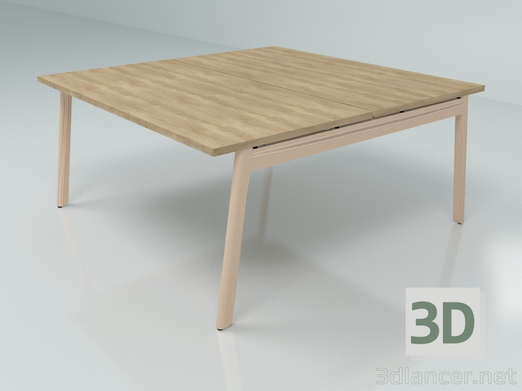modello 3D Tavolo da lavoro Ogi B Bench Slide BOB34 (1600x1610) - anteprima