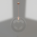 3d model Pendant Mercury transparent (with copper fasteners) (07564-35.21) - preview