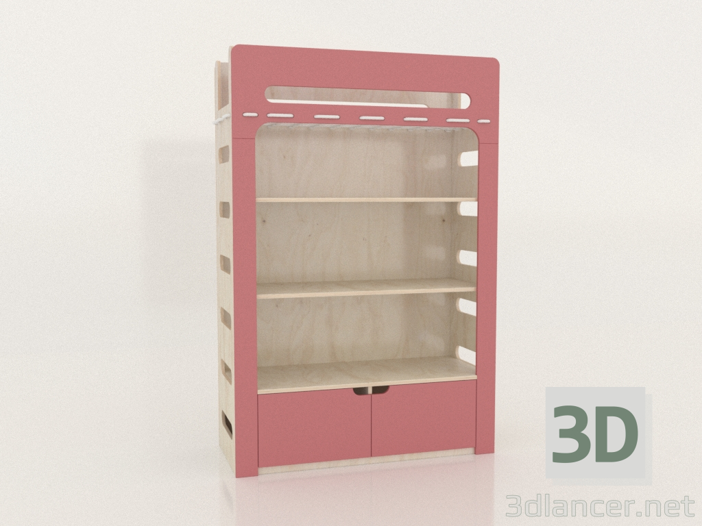3 डी मॉडल बुककेस मूव डी (केईएमडीएए) - पूर्वावलोकन