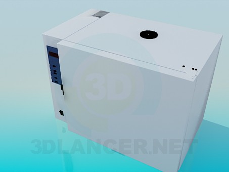 modelo 3D Horno - escuchar modelo 3D Horno - escuchar