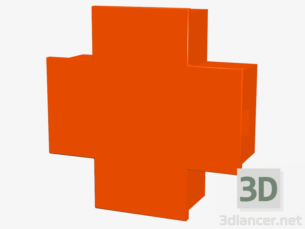 3D modeli Soyunma duvar Aviolux - önizleme
