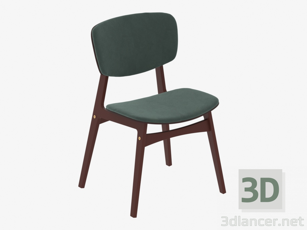 modèle 3D Chaise rembourrée SID (IDA009212069) - preview