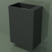3D modeli Duvara monte lavabo (03UN36103, Deep Nocturne C38, L 60, P 36, H 85 cm) - önizleme
