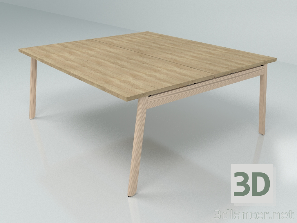 modello 3D Tavolo da lavoro Ogi B Bench Slide BOB35 (1800x1610) - anteprima