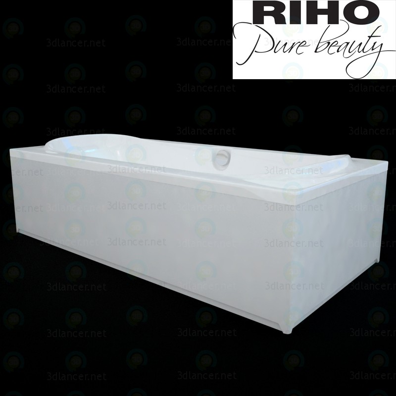 3d Bath Riho Montreal model buy - render 3d Bath Riho Montreal model buy - render