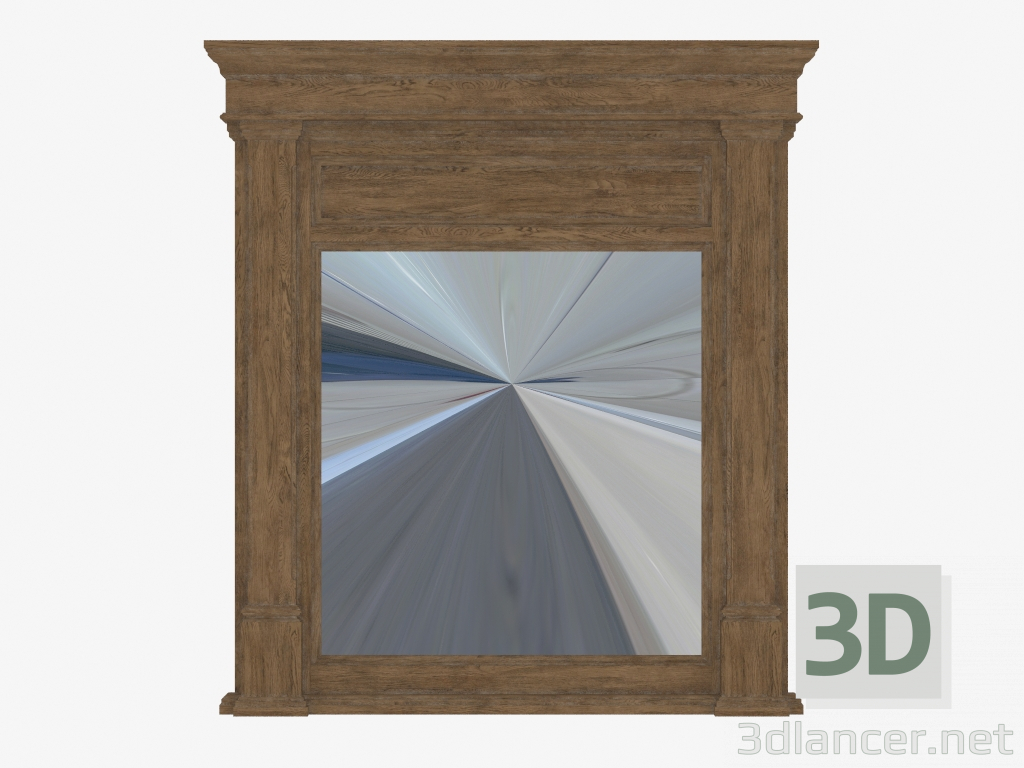 modello 3D parete specchio SUMNER MIRROR (9100.1151) - anteprima
