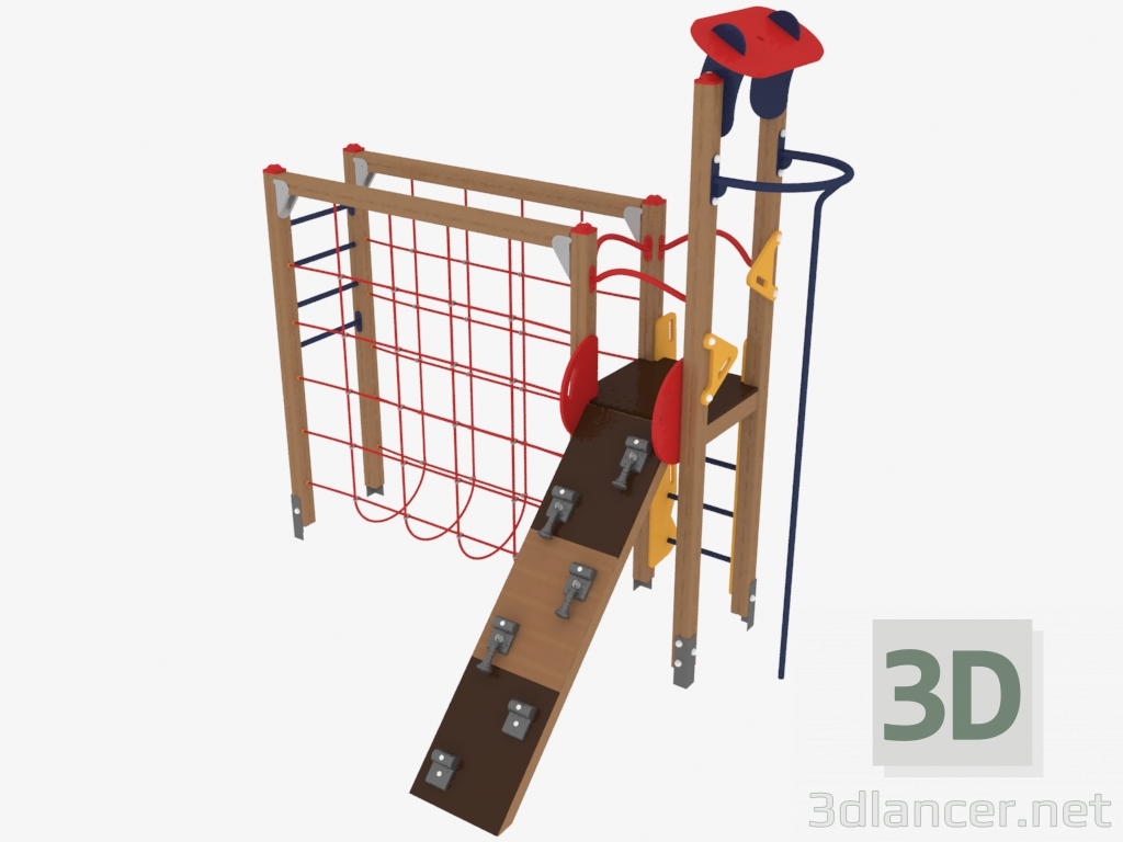 Modelo 3d Complexo esportivo infantil (7815) - preview