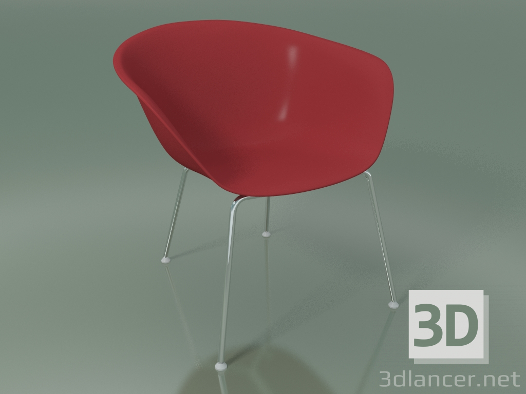 modello 3D Chaise longue 4202 (4 gambe, PP0003) - anteprima