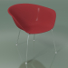 3d model Lounge chair 4202 (4 legs, PP0003) - preview