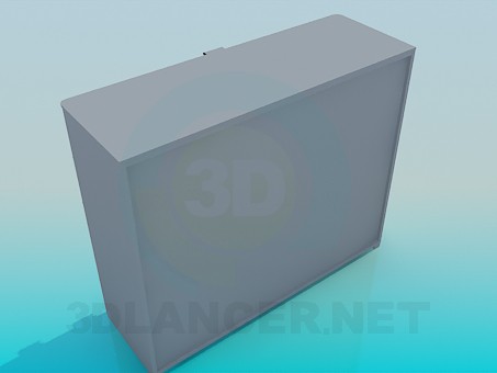 3d модель Комод на 5 висувних ящиків – превью 3d модель Комод на 5 висувних ящиків – превью