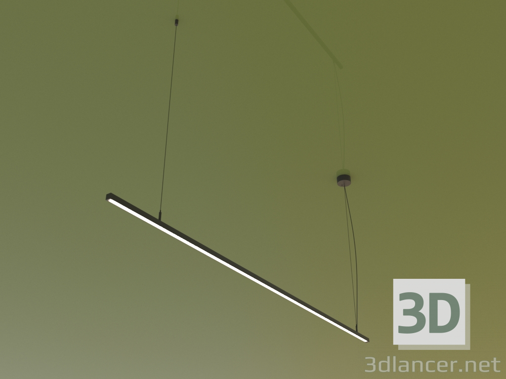 modello 3D Apparecchio LINEAR P1616 (1500 mm) - anteprima