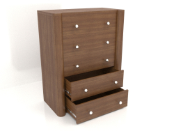 Chest of drawers TM 022 (open) (910x480x1140, wood brown light)