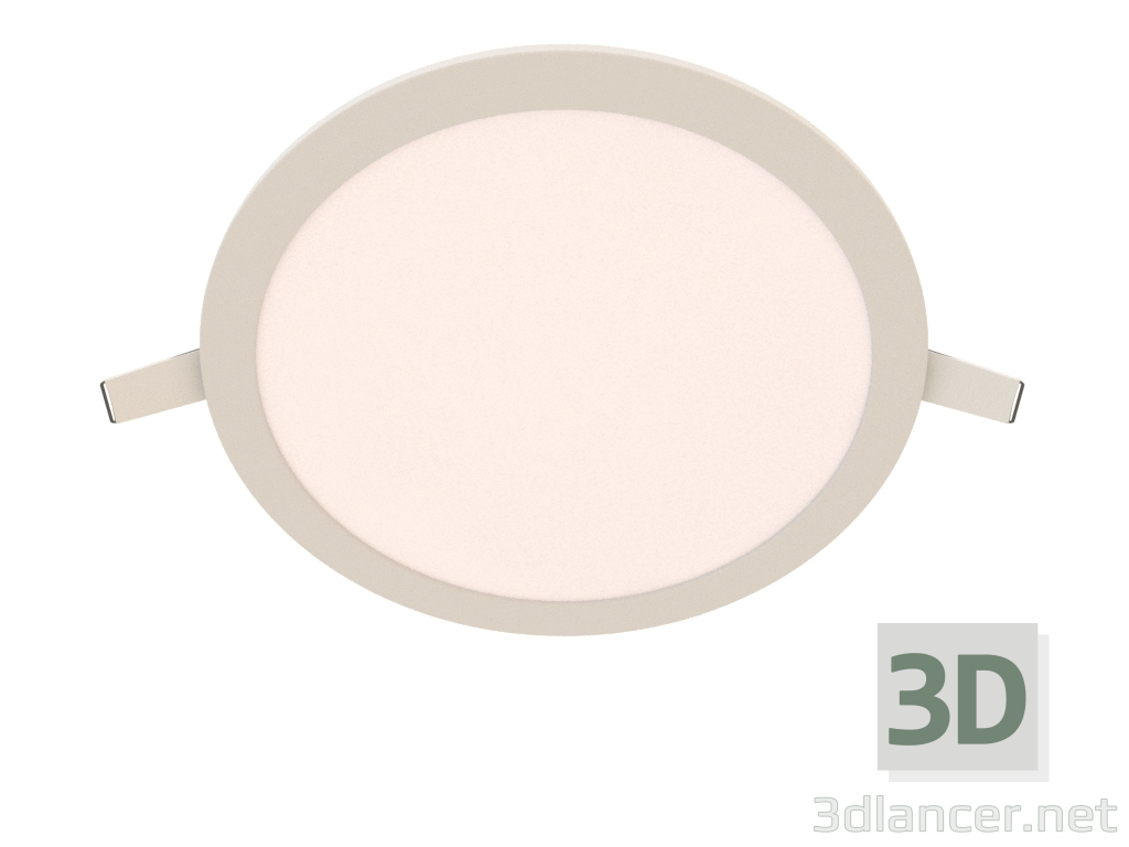 3d model Recessed luminaire (C0181) - preview