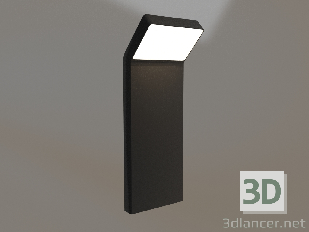 3D Modell Lampe LGD-ECRAN-BOLL-H500-9W Warm3000 (GR, 108 Grad, 230V) - Vorschau