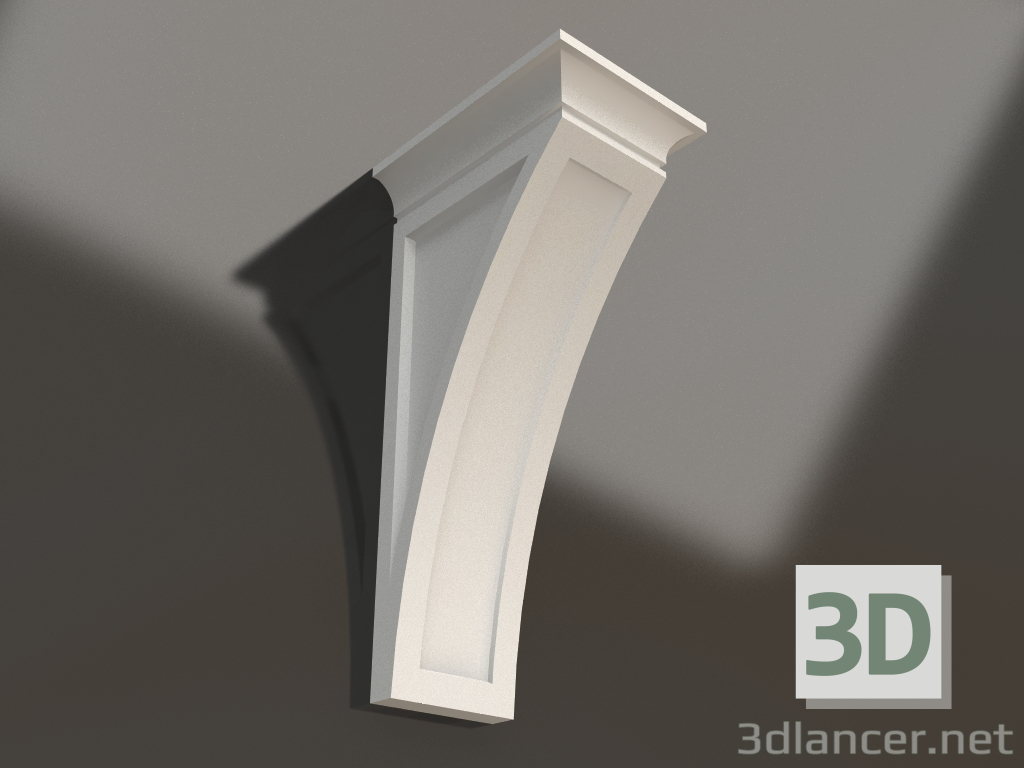 modèle 3D Support de plâtre KR 005 (390x143x200) - preview