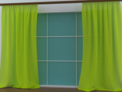 Lemon curtains