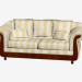3d модель Тримісний диван (товар CO403) – превью