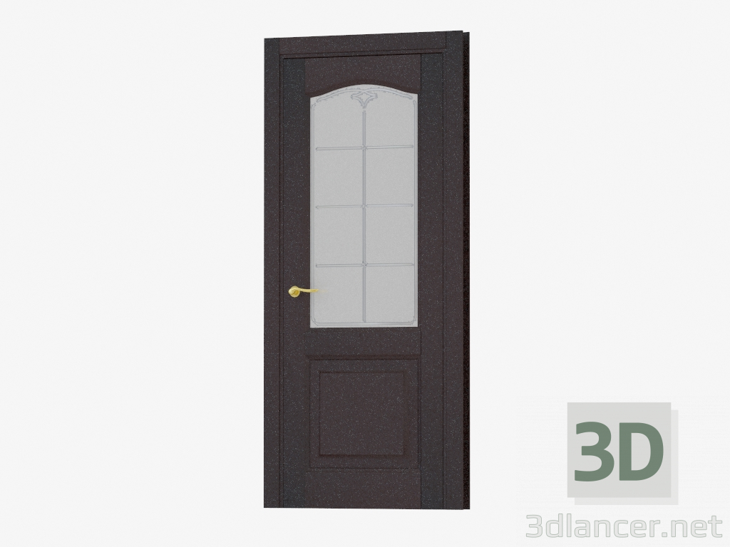 3d модель Двері міжкімнатні (ХХХ.53W) – превью