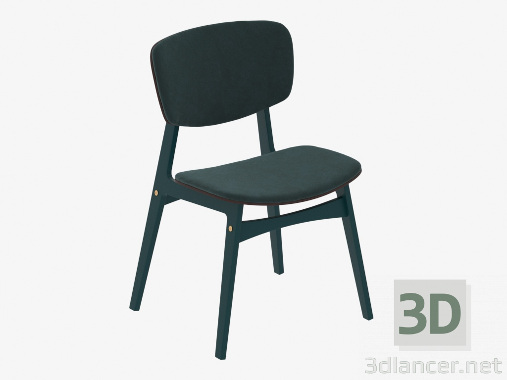 3d model Upholstered chair SID (IDA009222007) - preview