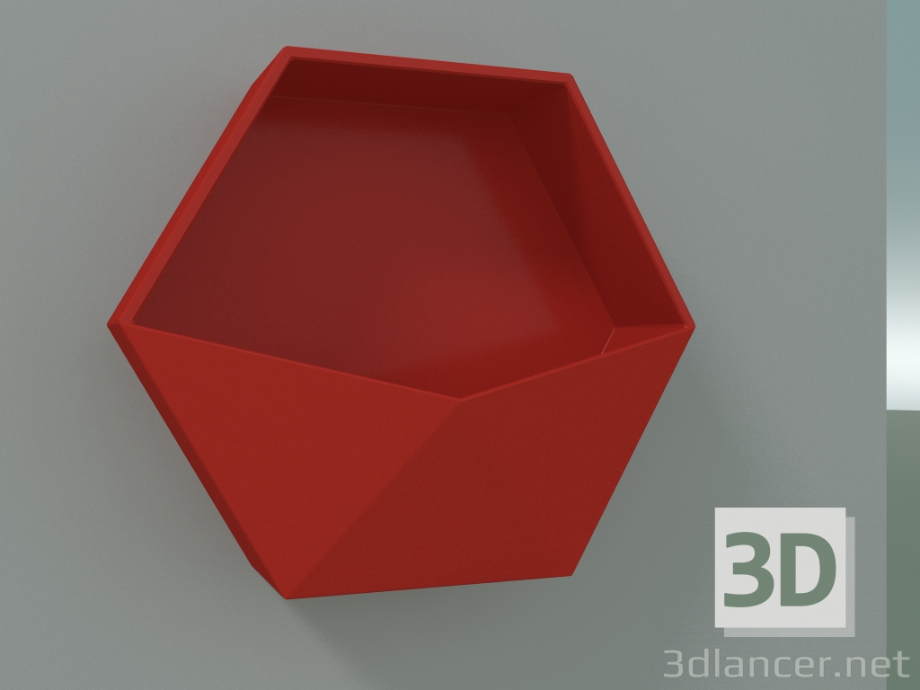 3d model Aquilone Tray (RAL 3028) - preview