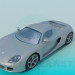 3D Modell Porsche Carrera - Vorschau