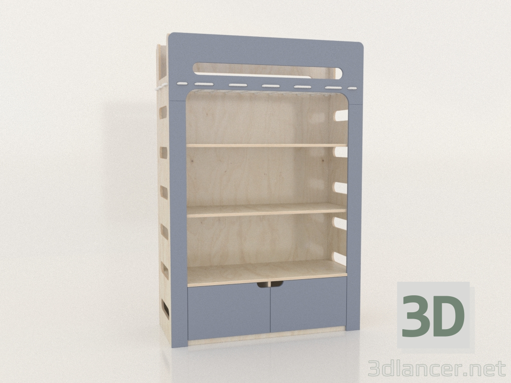 modèle 3D Bibliothèque MOVE D (KAMDAA) - preview