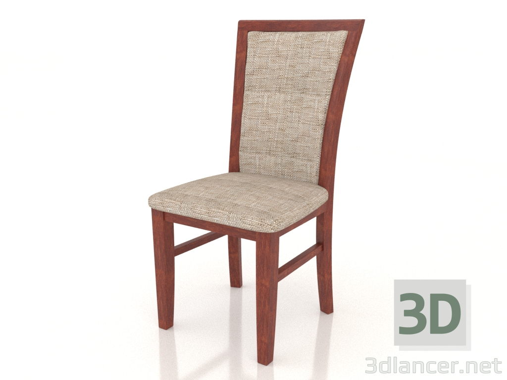 3d model London chair (Cognac) - preview