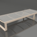3D Modell Hoher Liegestuhl (Sand) - Vorschau