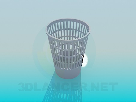 3d модель Урна для мусора – превью 3d модель Урна для мусора – превью