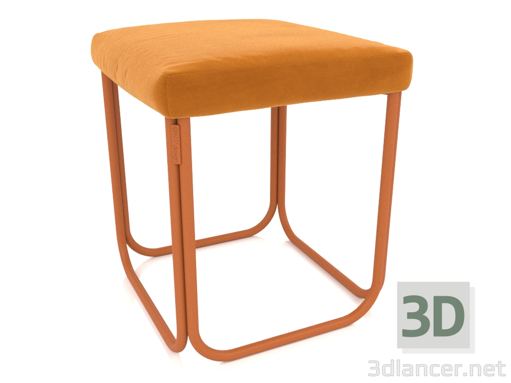 3d model Pouf Bubba (RAL 8023) - preview