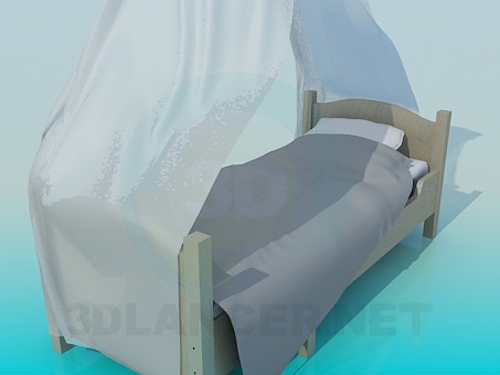 3d model Bed - preview 3d model Bed - preview