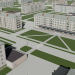 3d Soviet town Asha model buy - render