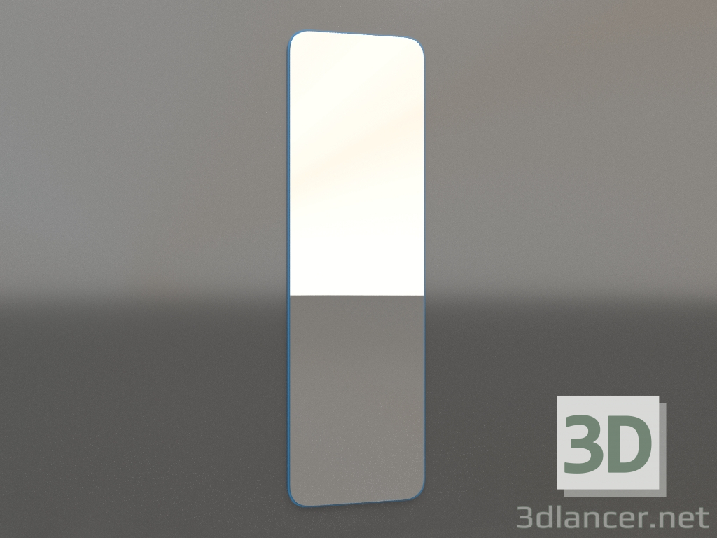 modèle 3D Miroir ZL 27 (450x1500, bleu) - preview