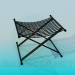 3d model Folding stool - preview