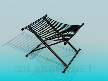 3d model Folding stool - preview 3d model Folding stool - preview
