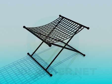 3d model Folding stool - preview 3d model Folding stool - preview