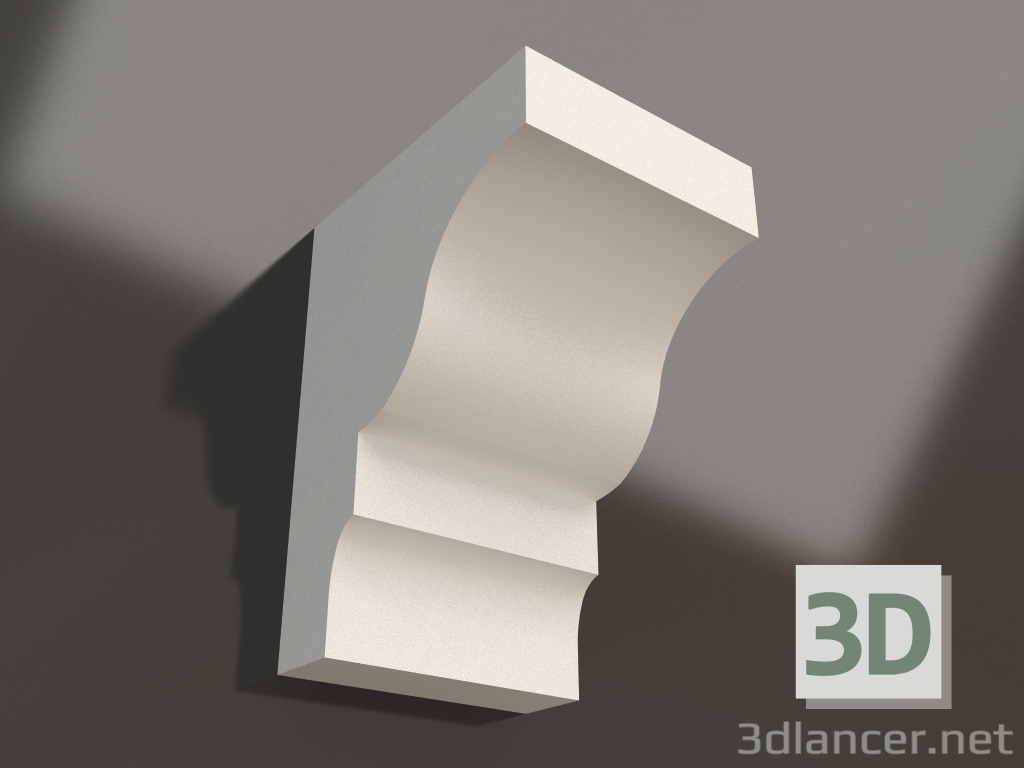 3D modeli Alçı braketi KR 008 (250x150x190) - önizleme