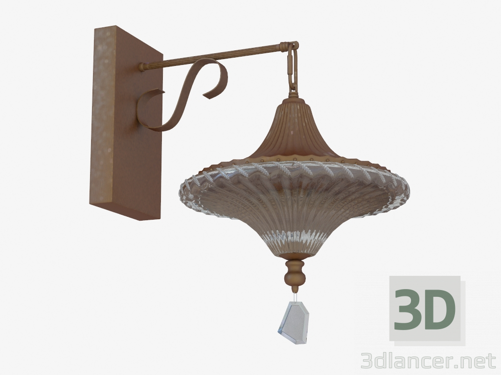 3D modeli Duvar lambası Murano (1217-1W) - önizleme
